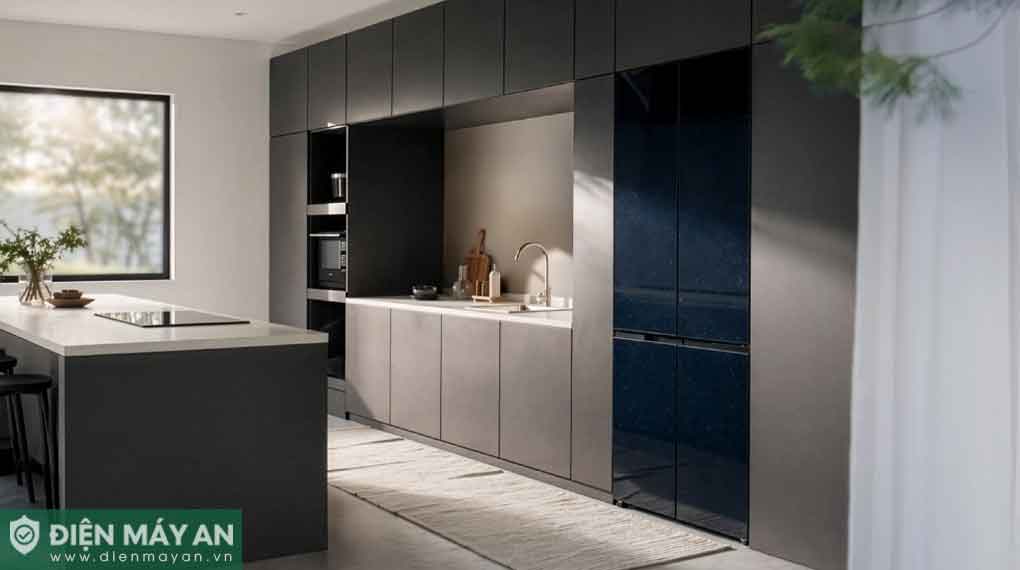 Tủ lạnh âm tường Panasonic Inverter 520 lít Multi Door NR-XZ590HGKV